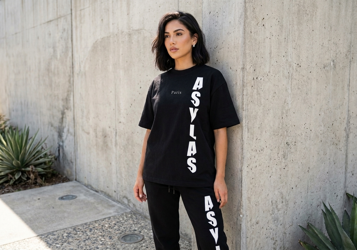 Womans Cotton Jersey Shirt- Monument
